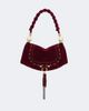 Chloe Chloé Marcie Foulard Small velvet shoulder bag - 1