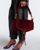 Chloe Chloé Marcie Foulard Small velvet shoulder bag - 2