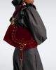 Chloe Chloé Marcie Foulard Small velvet shoulder bag - 7