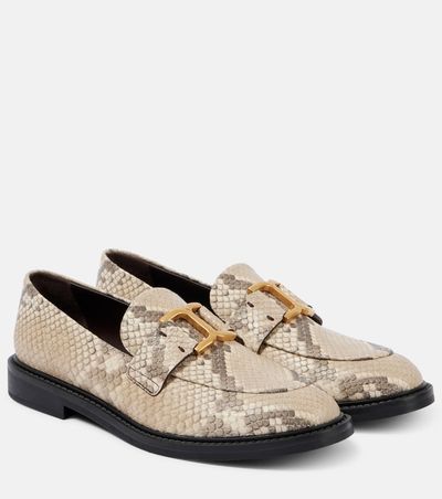 Chloe Chloé Marcie leather loafers