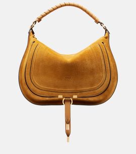 Chloe Chloé Marcie Medium suede shoulder bag