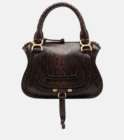 Chloe ChloÃ© Marcie Small leather top-handle bag