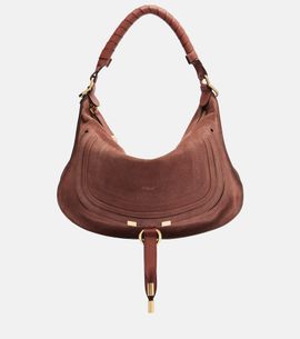 Chloe Chloé Marcie Small suede shoulder bag