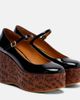 Chloe ChloÃ© Maxime leather Mary Jane wedge pumps - 1