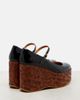 Chloe ChloÃ© Maxime leather Mary Jane wedge pumps - 2