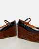 Chloe ChloÃ© Maxime leather Mary Jane wedge pumps - 5