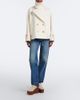 Chloe Chloé Maxime shearling-trimmed suede platform mules - 2