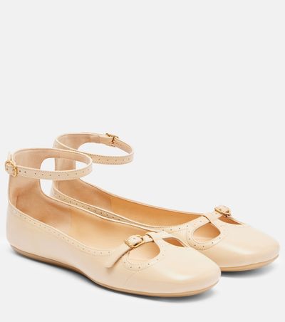 Chloe Chloé Misty leather ballet flats