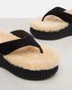 Chloe Chloé Nama 80 suede platform thong sandals - 5