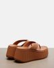 Chloe ChloÃ© Nama leather platform thong sandals - 2