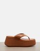 Chloe ChloÃ© Nama leather platform thong sandals - 3