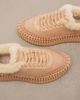 Chloe Chloé Nama shearling-lined suede platform sneakers - 5