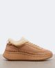 Chloe Chloé Nama shearling-lined suede platform sneakers - 6