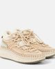 Chloe ChloÃ© Nama shearling-lined suede sneakers - 1