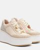 Chloe ChloÃ© Nama suede and leather platform sneakers - 1