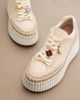 Chloe ChloÃ© Nama suede and leather platform sneakers - 6