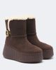 Chloe Chloé Nama suede platform ankle boots - 1