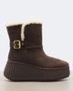 Chloe Chloé Nama suede platform ankle boots - 5