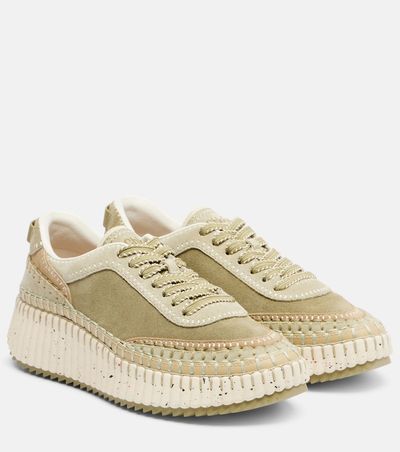 Chloe Chloé Nama suede sneakers