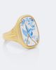 Chloe Chloé Oversized enamel ring - 2