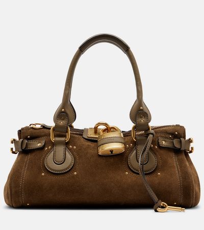 Chloe ChloÃ© Paddington Medium suede shoulder bag