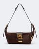 Chloe Chloé Paddington Mini suede shoulder bag - 1