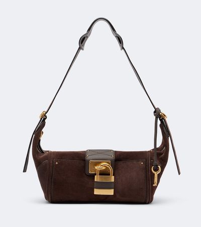Chloe Chloé Paddington Mini suede shoulder bag