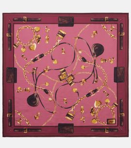Chloe ChloÃ© Paddington silk scarf