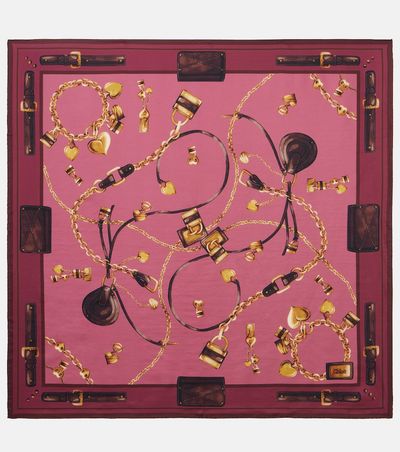 Chloe ChloÃ© Paddington silk scarf