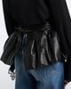 Chloe Chloé Pleated leather belt - 3