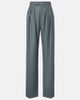 Chloe ChloÃ© Pleated virgin wool straight pants - 1