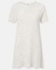 Chloe ChloÃ© Pointelle scalloped cotton minidress - 1