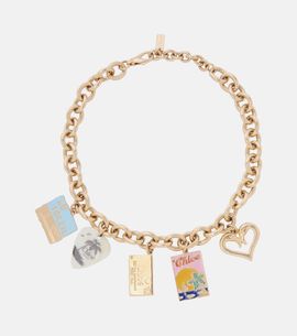 Chloe ChloÃ© Postcards embellished necklace