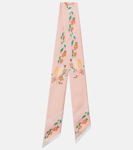 Chloe ChloÃ© Printed silk scarf
