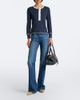 Chloe Chloé Ribbed-knit cotton jersey Henley shirt - 6