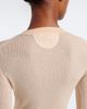 Chloe ChloÃ© Ribbed-knit silk-trimmed wool Henley shirt - 4