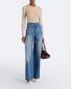 Chloe ChloÃ© Ribbed-knit silk-trimmed wool Henley shirt - 6