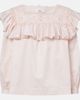 Chloe Chloé Ruffled lace-trimmed cotton blouse - 1