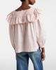 Chloe Chloé Ruffled lace-trimmed cotton blouse - 5