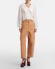Chloe ChloÃ© Scalloped silk shirt - 6
