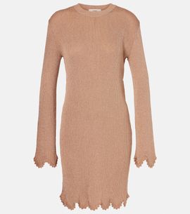 Chloe Chloé Scalloped sweater dress