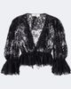 Chloe Chloé Semi-sheer cotton-blend lace blouse - 1