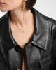 Chloe Chloé Shearling-trimmed leather jacket - 5