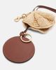 Chloe ChloÃ© Shell embellished raffia bag charm - 3