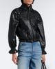 Chloe Chloé Shirred leather jacket - 2