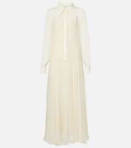 Chloe Chloé Silk chiffon shirt dress