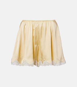 Chloe ChloÃ© Silk satin shorts