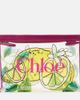 Chloe ChloÃ© Soleil Small leather-trimmed pouch - 1