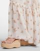Chloe Chloé Striped canvas espadrille wedge sandals - 2