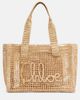Chloe ChloÃ© Summer Banana East-West raffia tote bag - 1